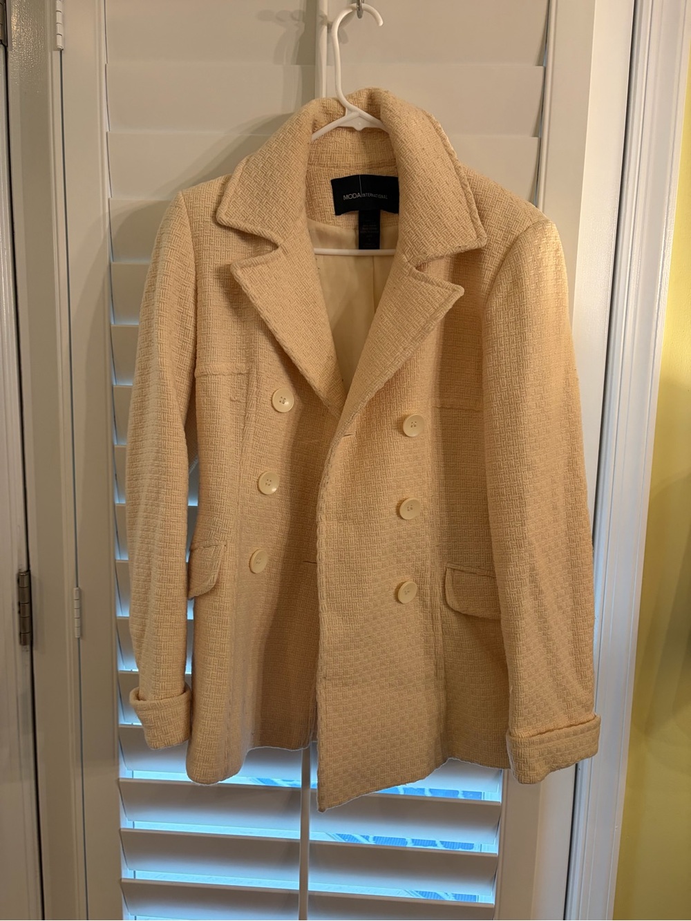 Moda International Beige Womens Jacket